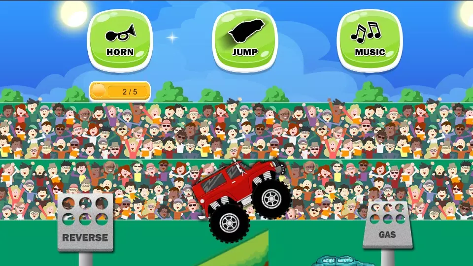 Capturas de pantalla de Monster Truck Game for Kids