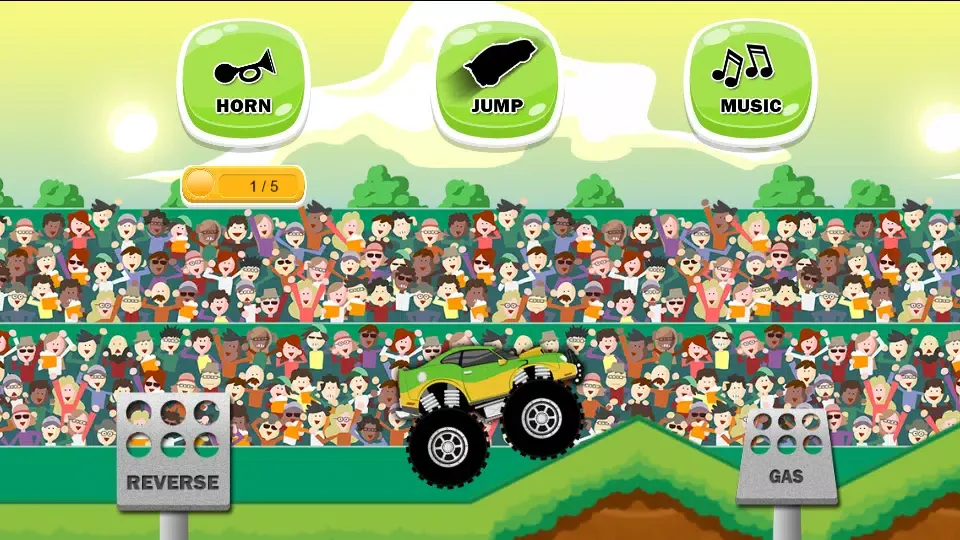 Capturas de pantalla de Monster Truck Game for Kids
