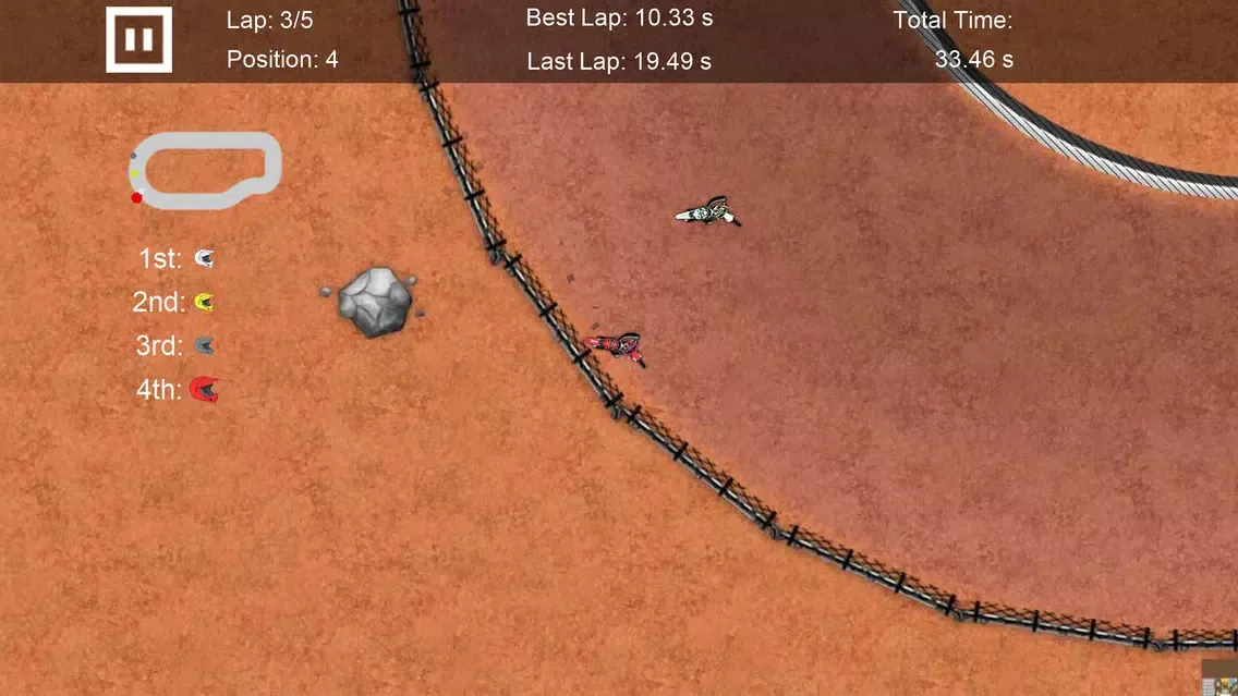 Captures d'écran de Speedway Racing Game