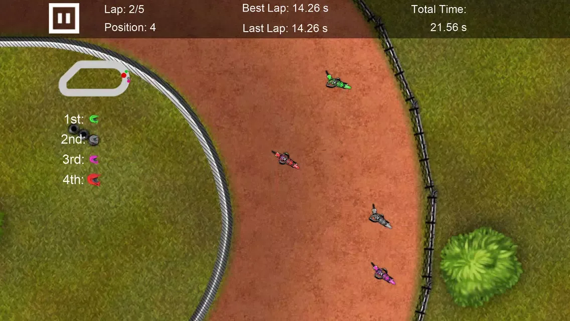 Captures d'écran de Speedway Racing Game