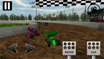 Capturas de pantalla de Sprint Car Dirt Track Game