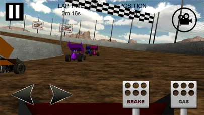 Capturas de pantalla de Sprint Car Dirt Track Game