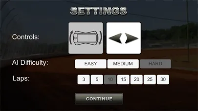Capturas de pantalla de Sprint Car Dirt Track Game
