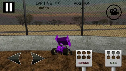 Capturas de pantalla de Sprint Car Dirt Track Game
