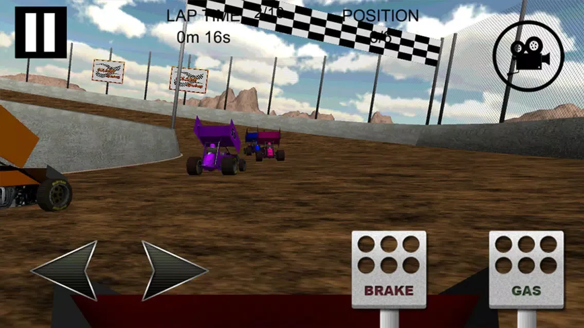 صور Sprint Car Dirt Track Game Free