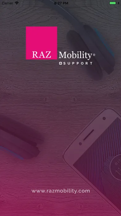 RAZ Mobility Support Screenshots