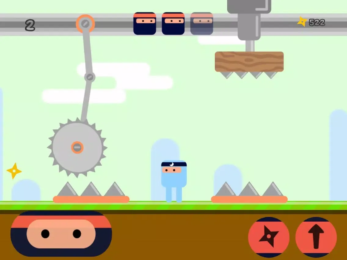 Tangkapan layar Stealthy Ninja iPad 