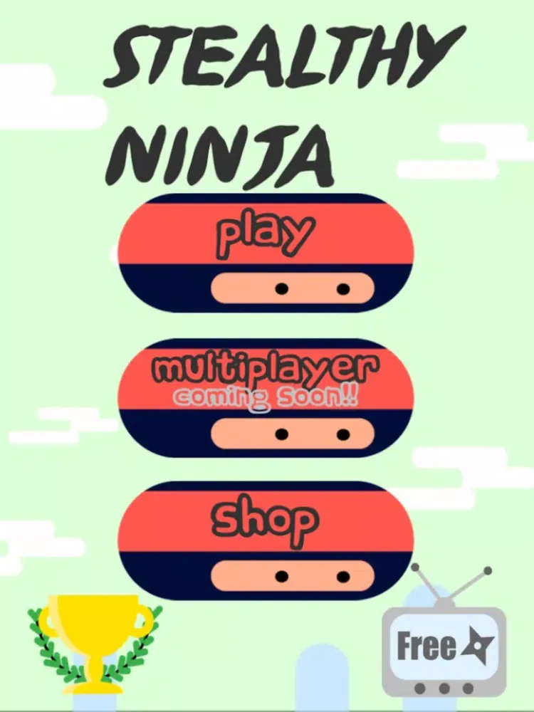 Tangkapan layar Stealthy Ninja iPad 