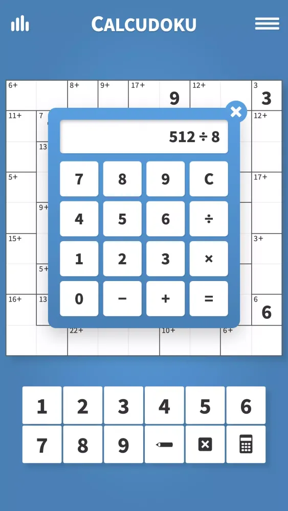 Calcudoku Screenshots