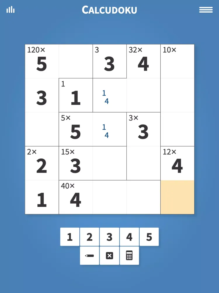 Calcudoku Screenshots