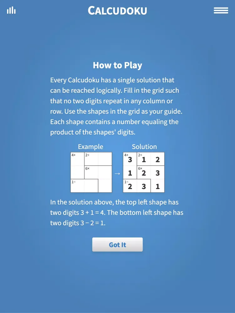 Calcudoku Screenshots
