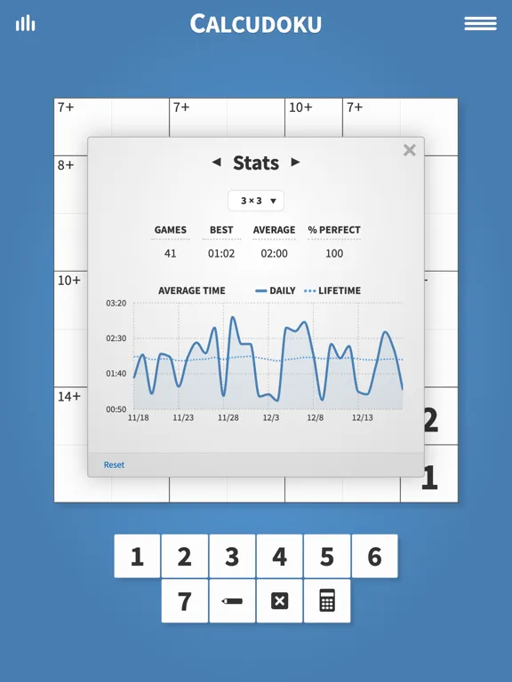Tangkapan skrin Calcudoku · Math Logic Puzzles iPad 