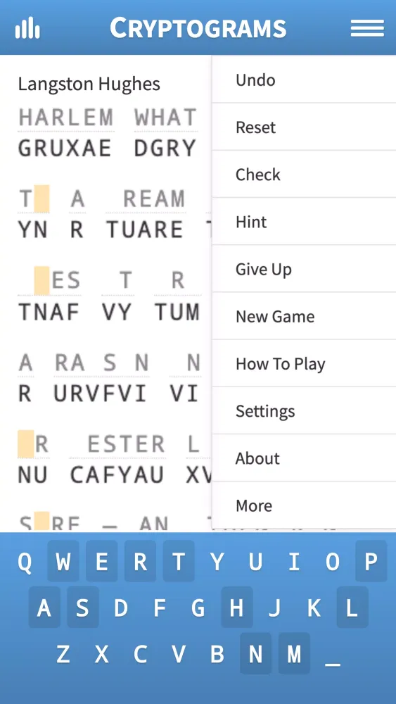 Скриншоты Cryptogram · Puzzle Quotes