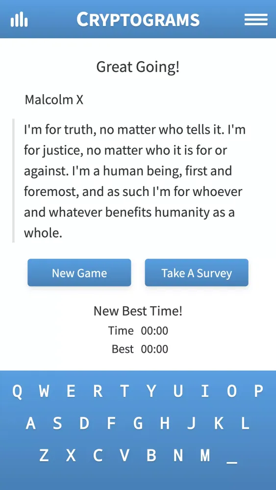 Скриншоты Cryptogram · Puzzle Quotes