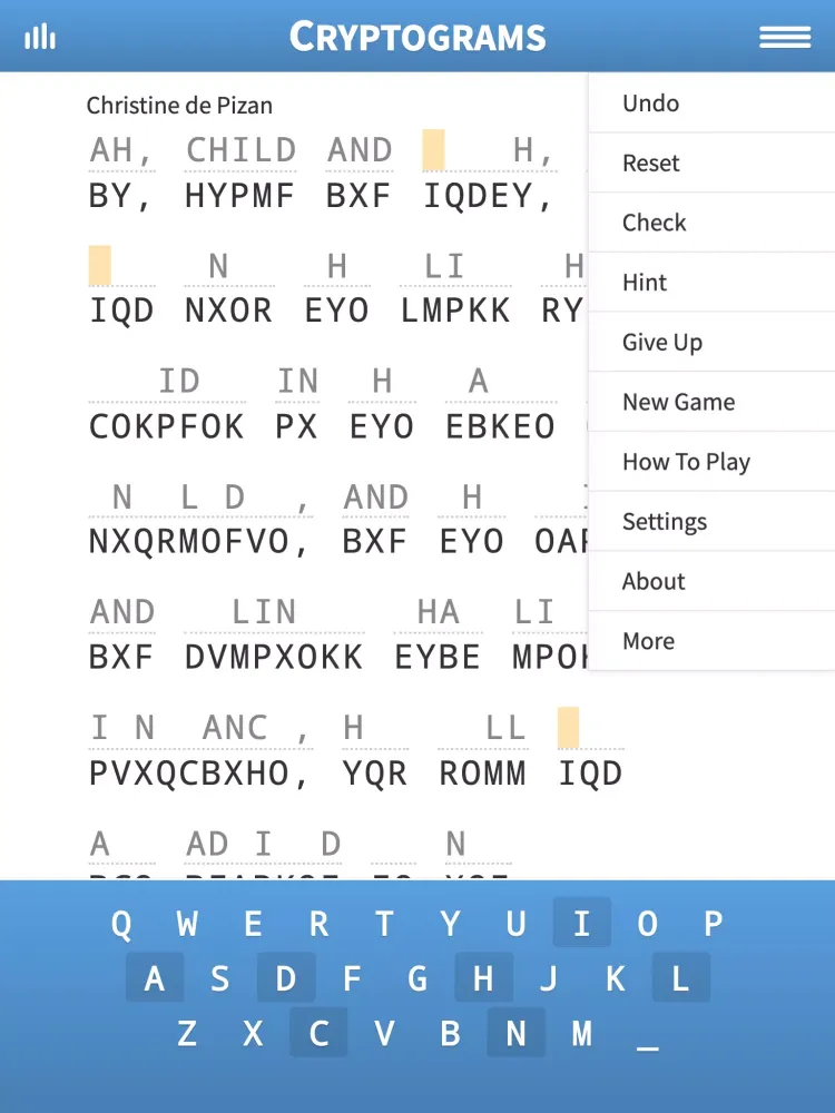 Скриншоты Cryptogram · Puzzle Quotes