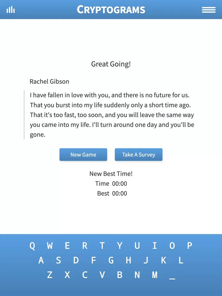 Скриншоты Cryptogram · Puzzle Quotes