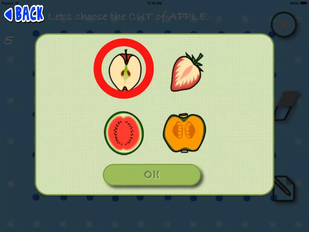 ภาพหน้าจอของ IQ for kids Free : Baby learn plant,tree,fruit iPad 