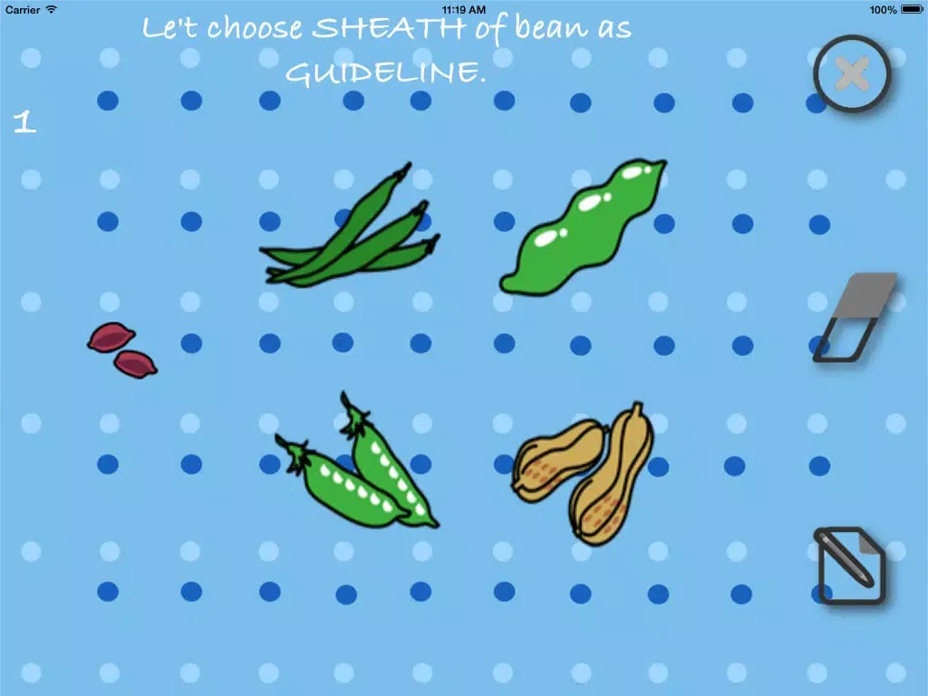ภาพหน้าจอของ IQ for kids Free : Baby learn plant,tree,fruit iPad 