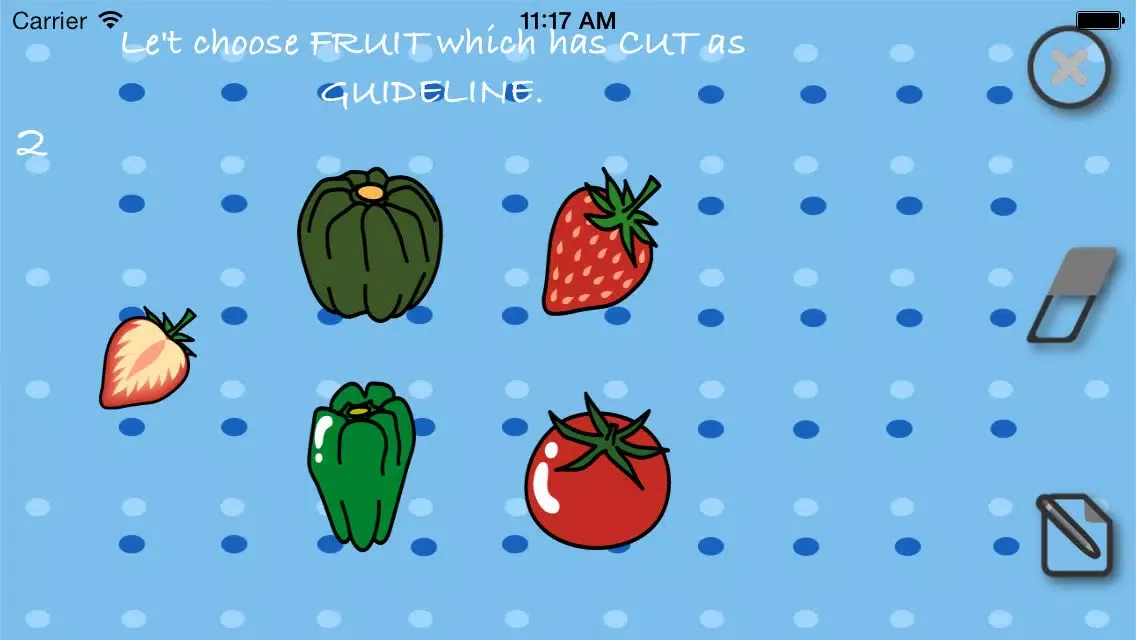 ภาพหน้าจอของ IQ for kids Free : Baby learn plant,tree,fruit