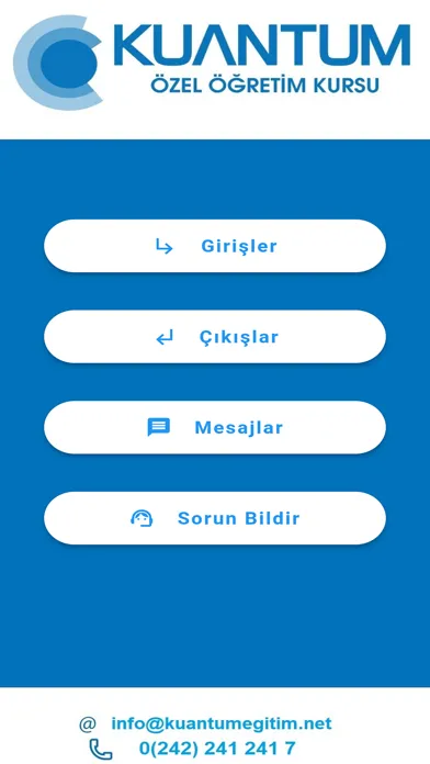 Tangkapan skrin Kuantum Özel Öğretim Kursu