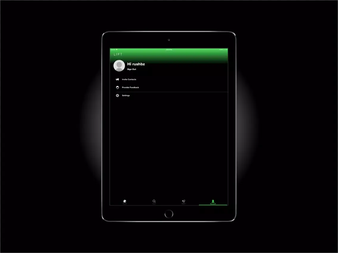 Lift - Workout Manager iPad 应用截图