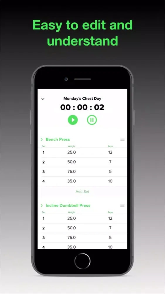 Lift - Workout Manager应用截图