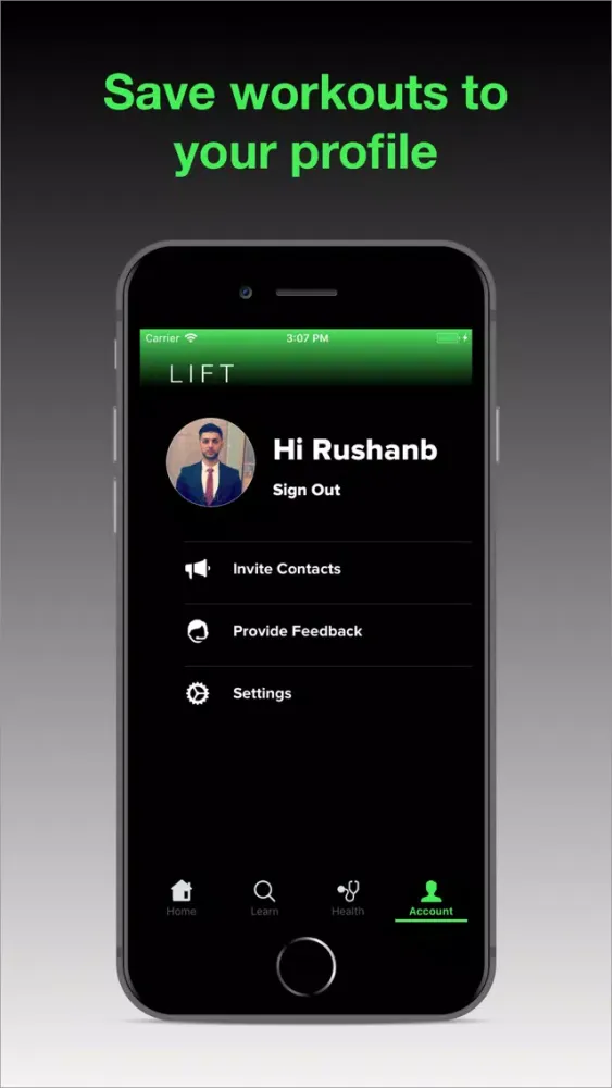 Lift - Workout Manager应用截图