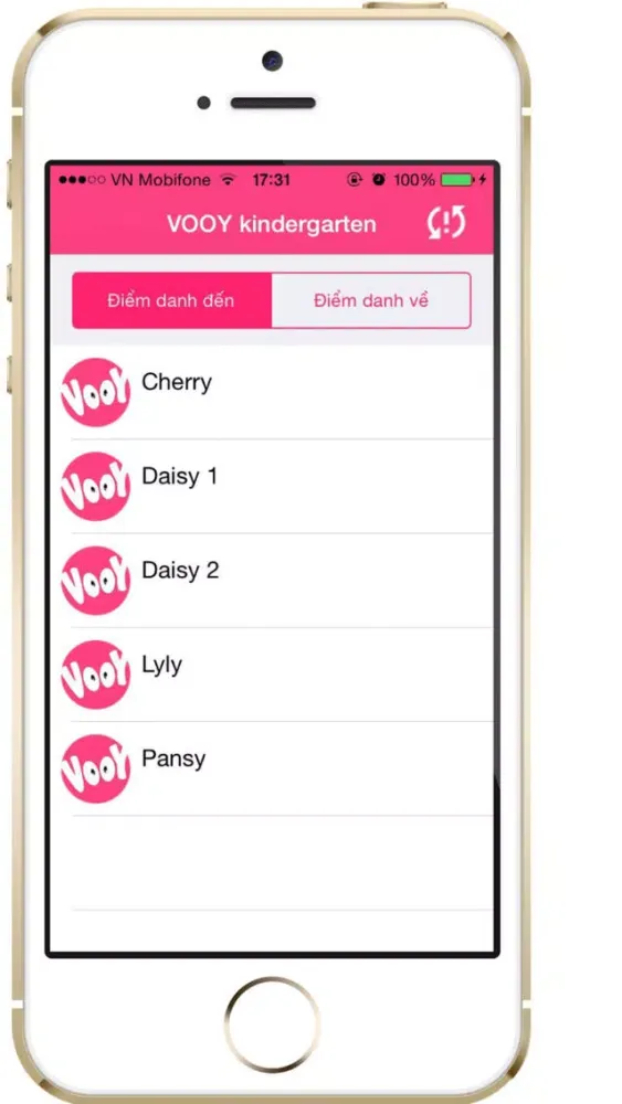 VOOY Điểm danh应用截图