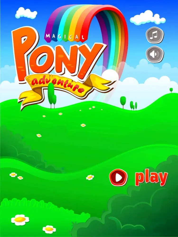 Magical Cupcake Pony Run iPad  Ekran Görüntüleri