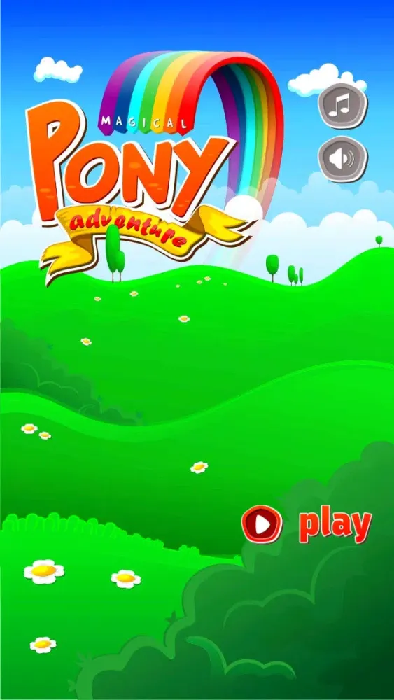Magical Cupcake Pony Run Ekran Görüntüleri