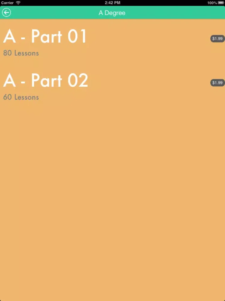 English Test ABC Level iPad 应用截图