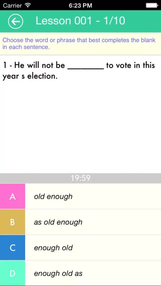 English Test ABC Level应用截图