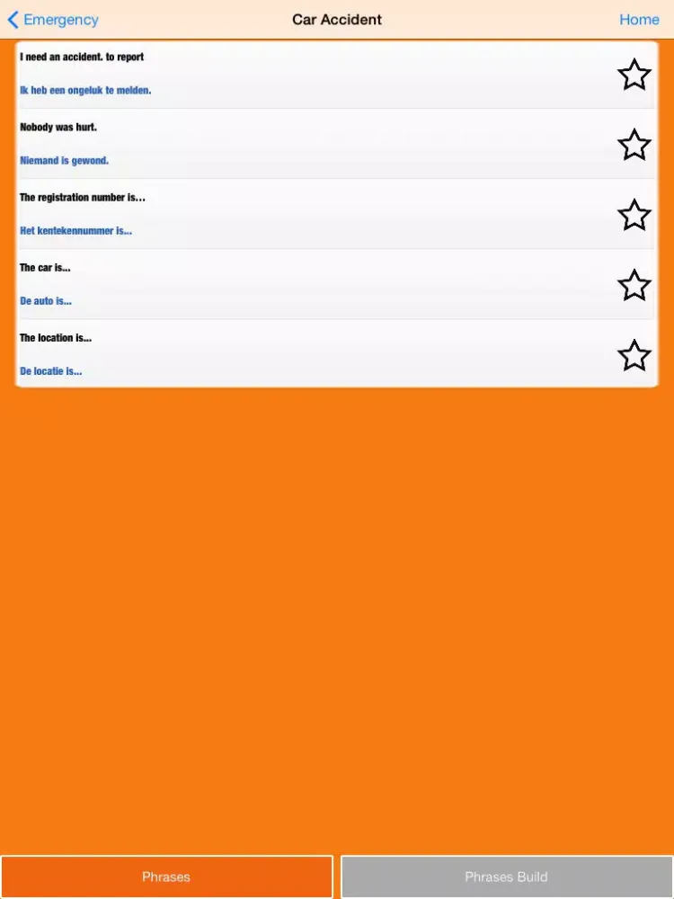 Capturas de tela do Begin Dutch: Survival Phrases iPad 