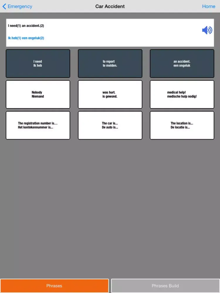 Capturas de tela do Begin Dutch: Survival Phrases iPad 