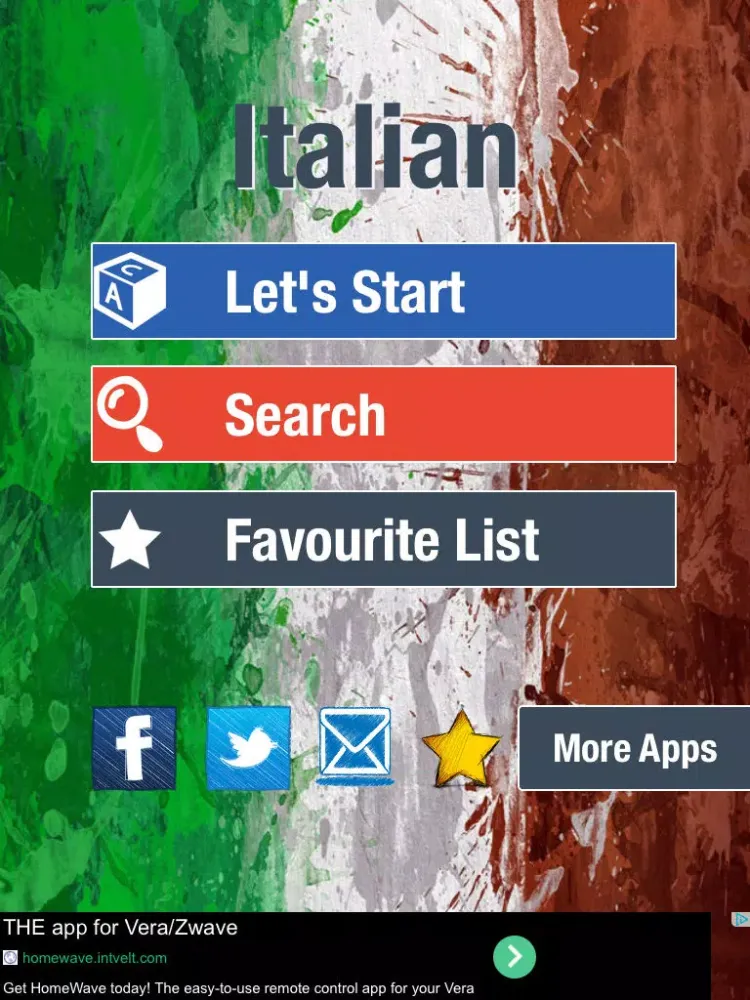 Capturas de tela do Begin Italian: Survival Phrases iPad 