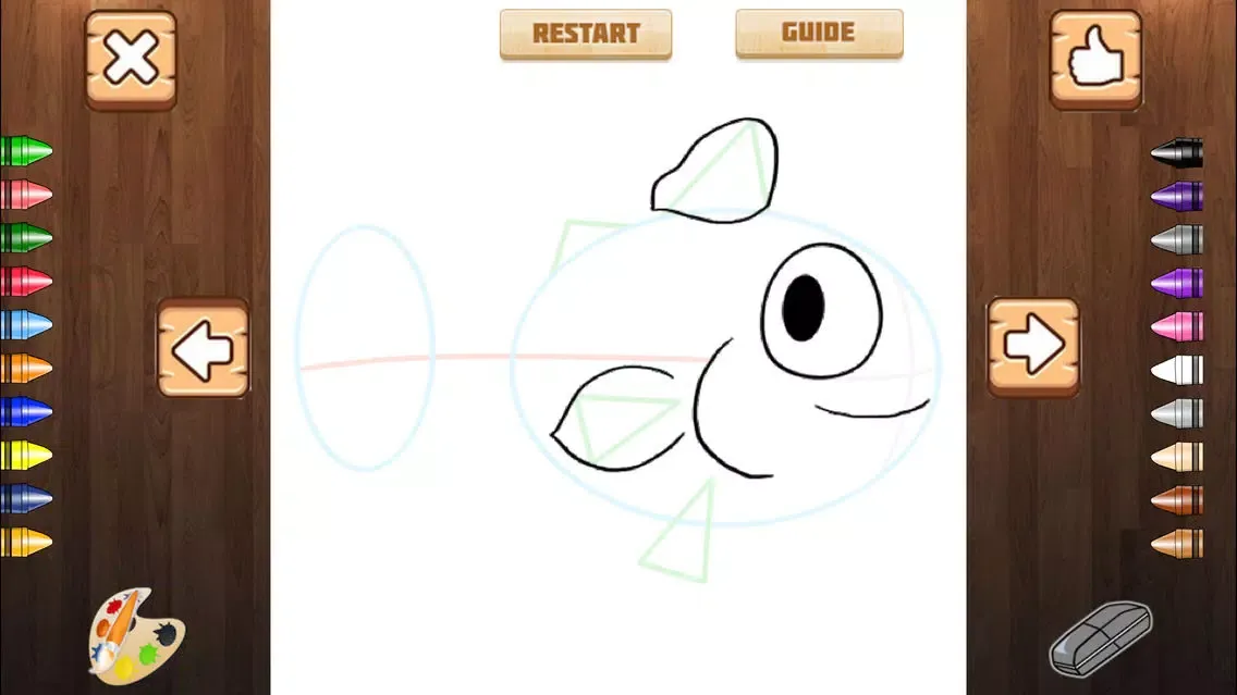 How To Draw - drawwing with guide Screenshots