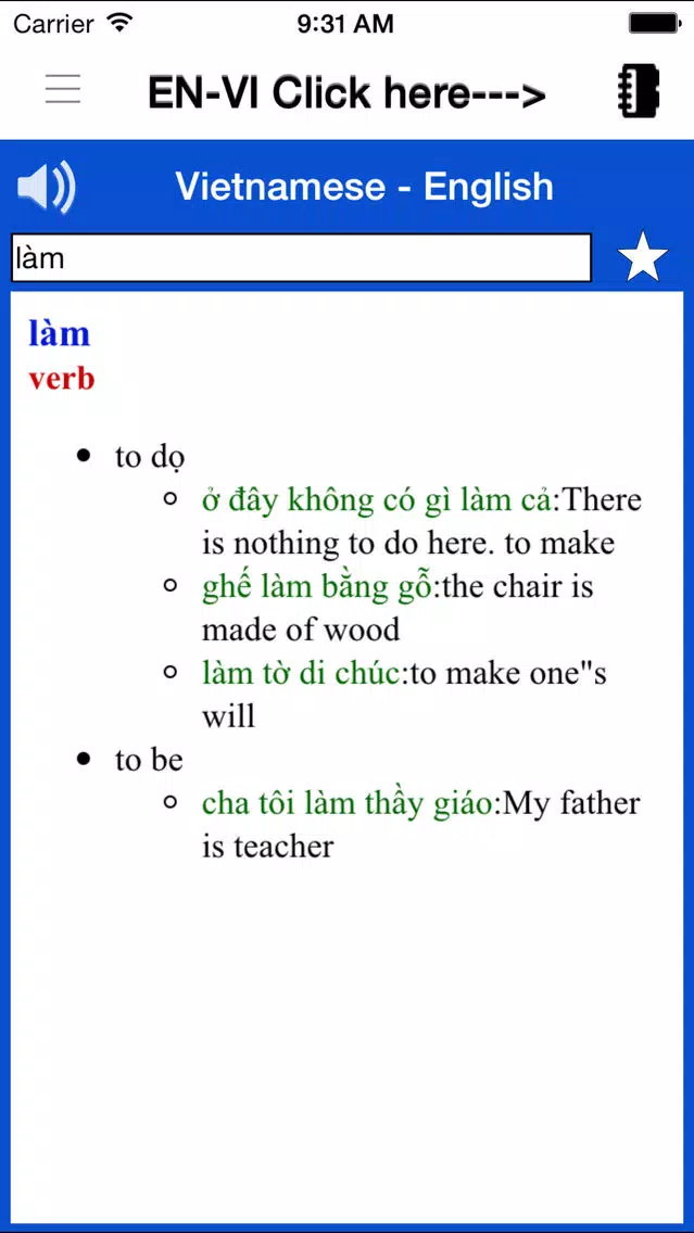 Vietnamese English Pocket Dictionary Ekran Görüntüleri