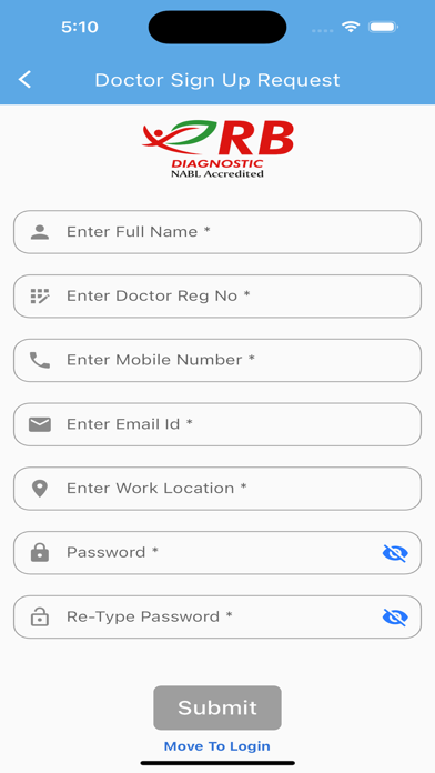 RB Diag Doctor Application স্ক্রিনশট