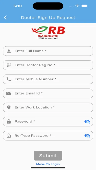 Скриншоты RB Diag Doctor Application