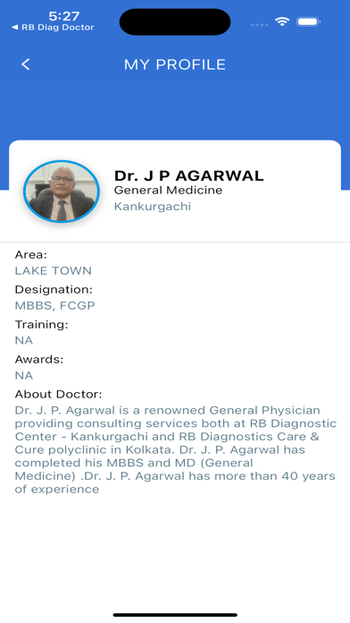 RB Diag Doctor Application স্ক্রিনশট