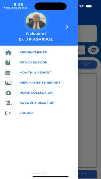 Скриншоты RB Diag Doctor Application
