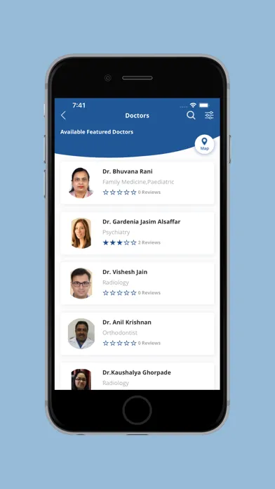 Captures d'écran de Medicore - Find best doctors