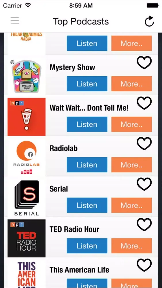 Top English Podcast Screenshots