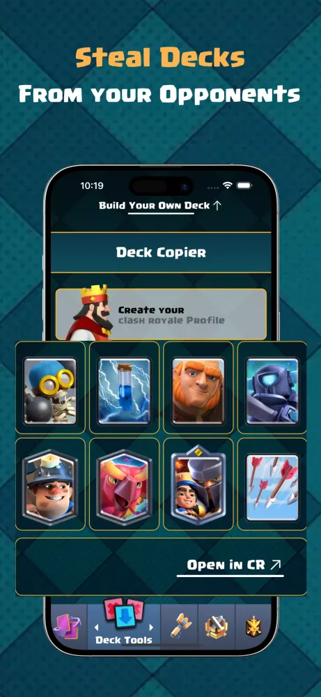 Tangkapan skrin Royale Decks for Clash Royale
