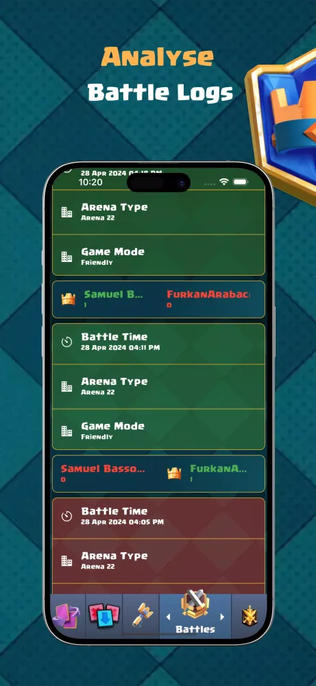 Tangkapan skrin Royale Decks for Clash Royale