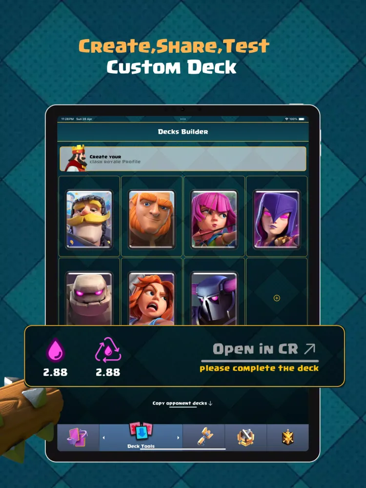 Tangkapan skrin Royale Decks for Clash Royale