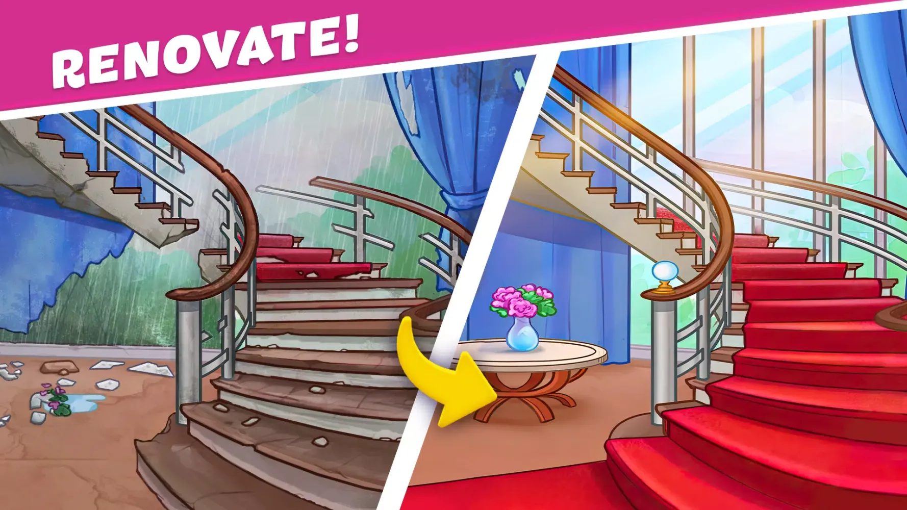 Alice's Hotel - Match Story Screenshots