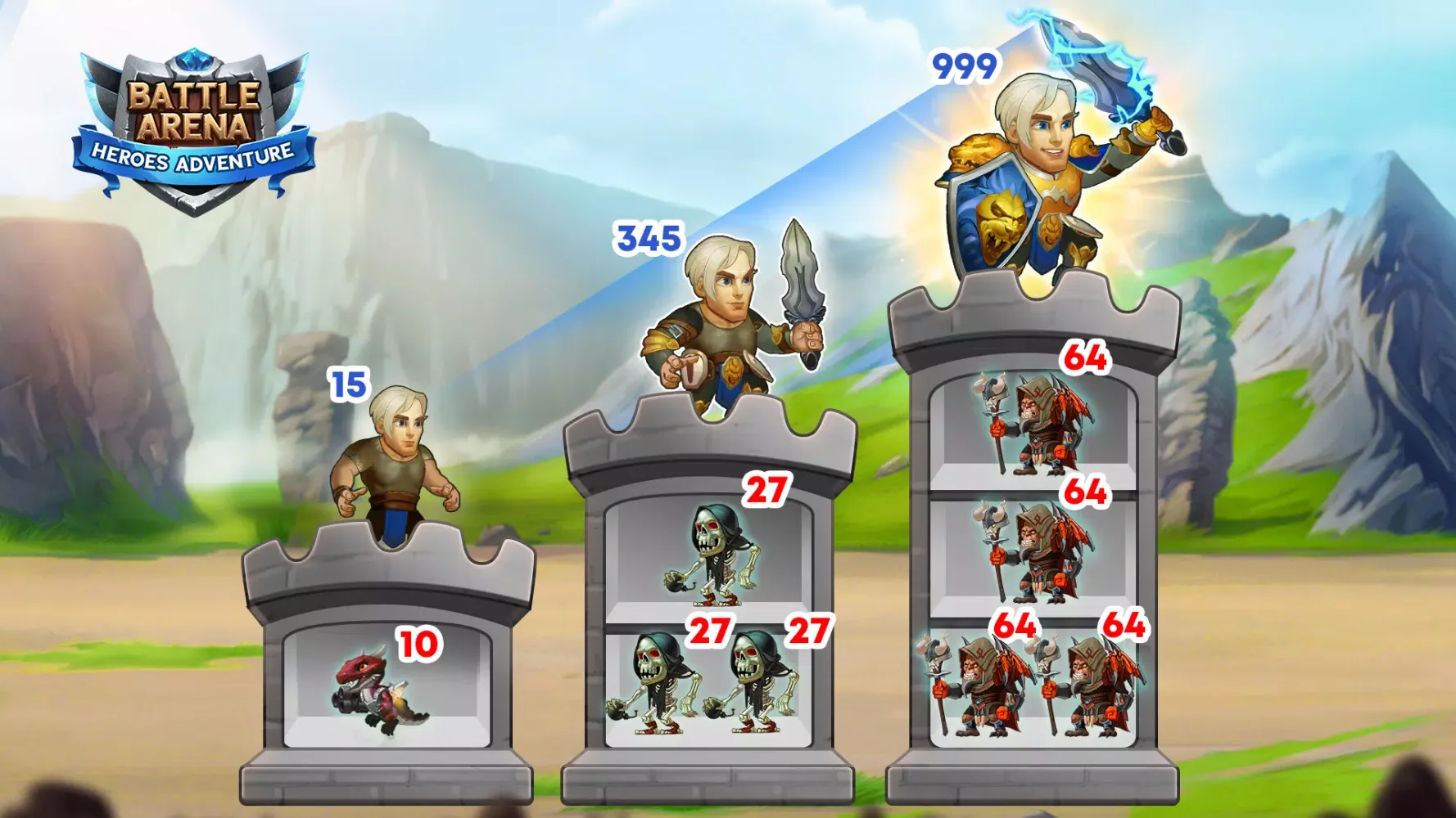 Battle Arena: RPG Adventure 스크린샷