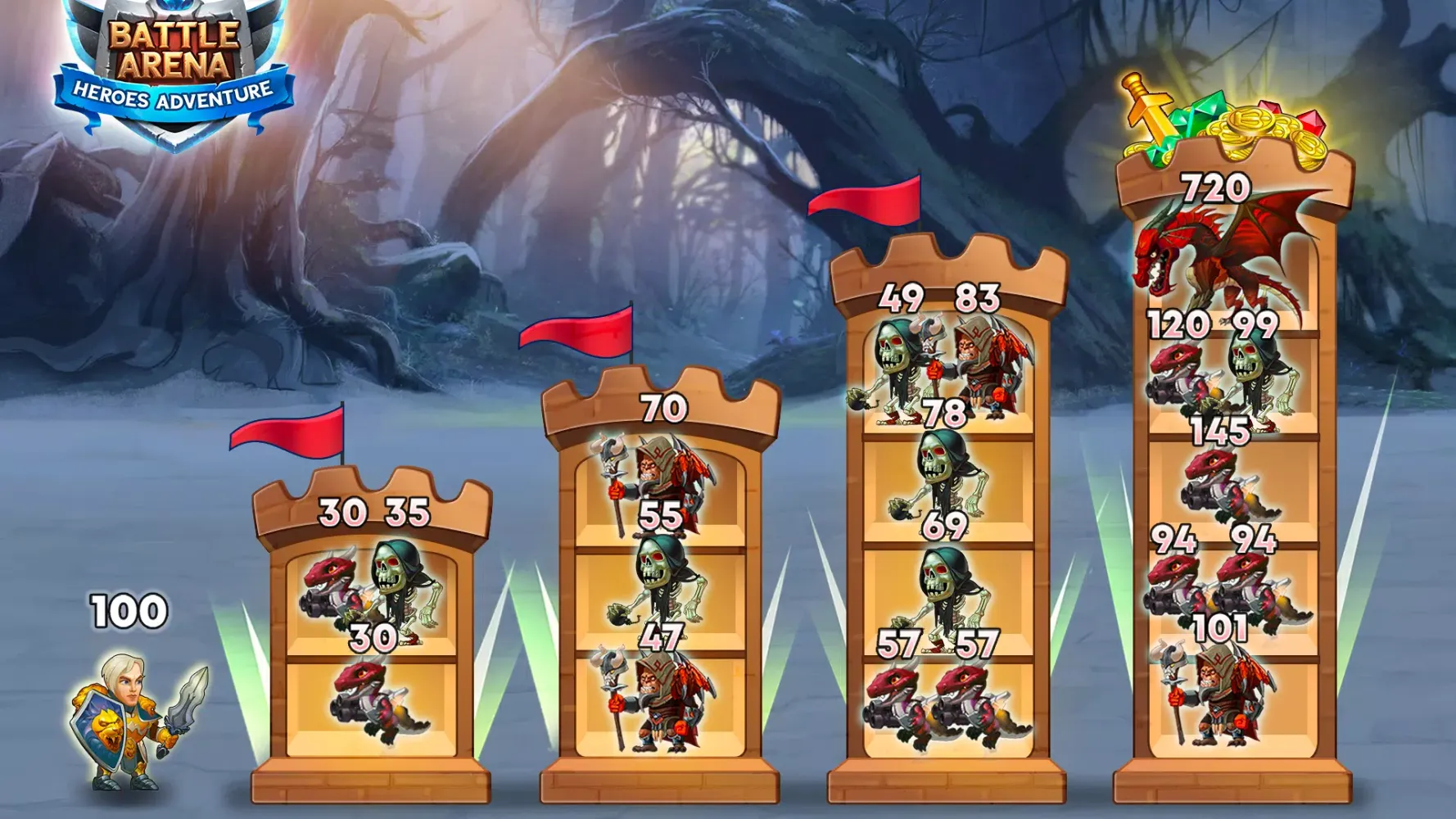 Battle Arena: RPG Adventure 스크린샷