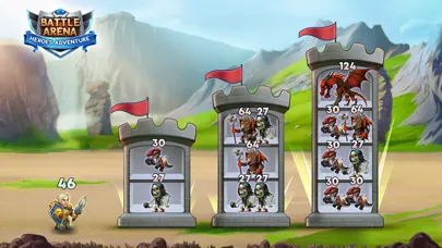 Capturas de tela do Battle Arena: Crush 'Em & Raid